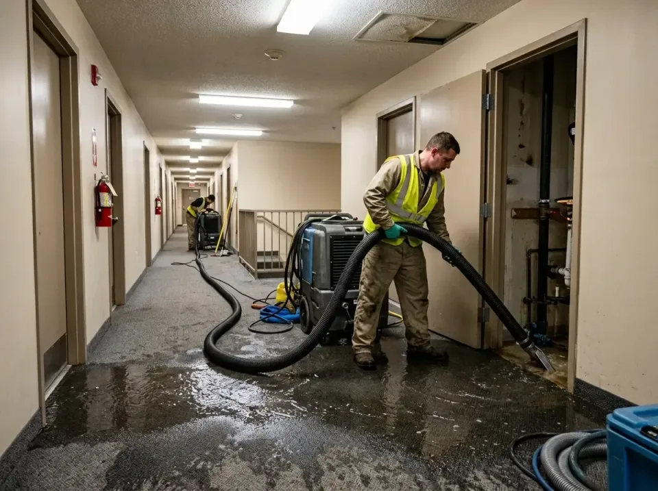 multi-unit-apartment-hallway-f-005 — frequently asked questions, Emergency Burst Pipe Water Extraction & Removal in Minster,…